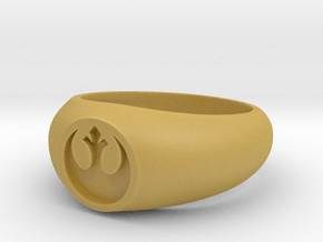 Rebel Alliance Ring (Size 10 1/4 - 20 mm) in Tan Fine Detail Plastic