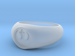 Rebel Alliance Ring (Size 10 1/4 - 20 mm) in Clear Ultra Fine Detail Plastic