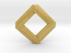 rhombus impossible in Tan Fine Detail Plastic