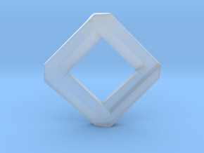 rhombus impossible in Clear Ultra Fine Detail Plastic