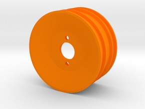 Yokomo YZ10 870C OEM Size Front Wheel in Orange Smooth Versatile Plastic