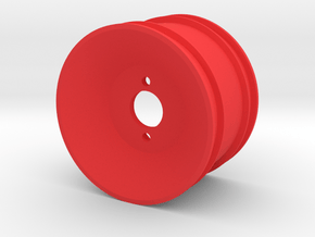 Yokomo YZ10 870C OEM Size Rear Wheel in Red Smooth Versatile Plastic