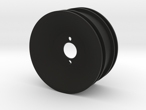 Yokomo YZ10 870C 2.2 Inch Front Wheel in Black Smooth Versatile Plastic