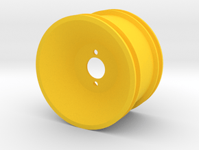 Yokomo YZ10 870C 2.2 Inch Rear Wheel in Yellow Smooth Versatile Plastic