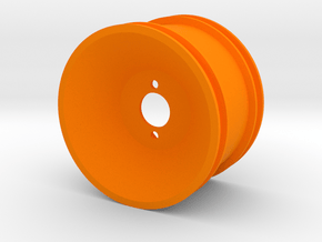 Yokomo YZ10 870C 2.2 Inch Rear Wheel in Orange Smooth Versatile Plastic