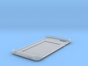 iPhone 6 Case w/ Hidden Card Slot in Clear Ultra Fine Detail Plastic
