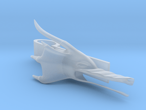 Tie Clip Dragon Version 1 in Clear Ultra Fine Detail Plastic