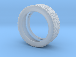 Caterham Tire Rack x1 Black Acrylic 1-12 in Clear Ultra Fine Detail Plastic
