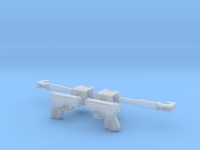 Gun in Clear Ultra Fine Detail Plastic