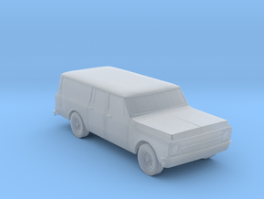 1969 - 1971 Chevy Suburban HO scale in Clear Ultra Fine Detail Plastic