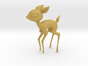 Baby Deer! in Tan Fine Detail Plastic