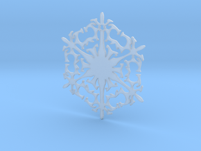 Snowflake Crystal in Clear Ultra Fine Detail Plastic