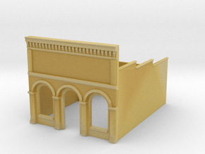 Z-Scale Millie's Cafe Basic Structure in Tan Fine Detail Plastic