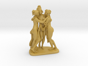 The Three Graces - Antiques in Tan Fine Detail Plastic