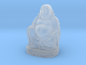 Buddha Statue - Antiques in Clear Ultra Fine Detail Plastic