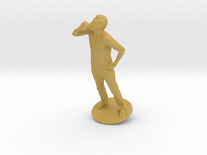 JJ Williams eating a Hot Dog in Tan Fine Detail Plastic
