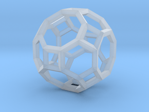 Truncated Cuboctahedron(Leonardo-style model) in Clear Ultra Fine Detail Plastic