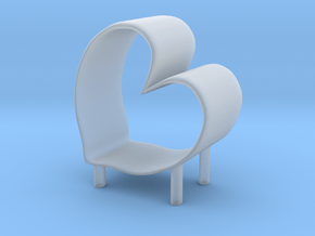 Chair No. 48 in Clear Ultra Fine Detail Plastic