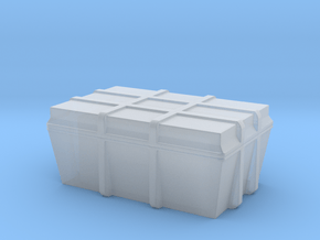 sci fi cargobox in Clear Ultra Fine Detail Plastic