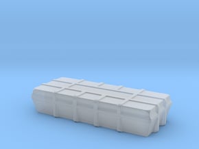 sci fi cargobox in Clear Ultra Fine Detail Plastic