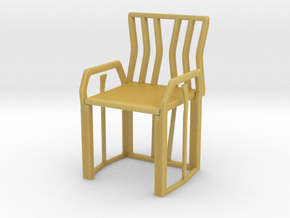 Chair No. 41 in Tan Fine Detail Plastic