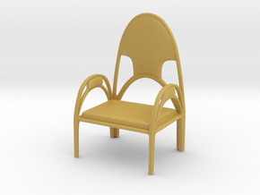 Chair No. 42 in Tan Fine Detail Plastic