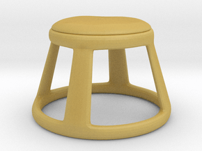 Chair No. 25 in Tan Fine Detail Plastic