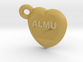 Second ligand heart ALMU in Tan Fine Detail Plastic