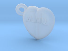 Second ligand heart ALMU in Clear Ultra Fine Detail Plastic