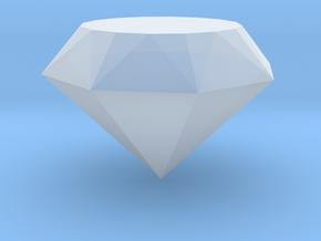 Diamond Tom in Clear Ultra Fine Detail Plastic