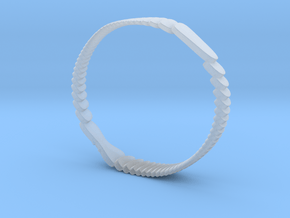 Parametric Bracelets in Clear Ultra Fine Detail Plastic