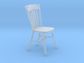 1:24 Thumb Chair (NOT FULL SIZE) in Clear Ultra Fine Detail Plastic