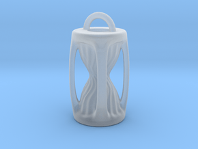 Sanduhr / Hourglass Pendant in Clear Ultra Fine Detail Plastic