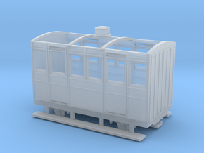  FR Ashbury 4w Carriage FIRST in Clear Ultra Fine Detail Plastic