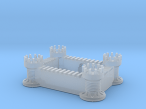 Castle (All Materials) in Clear Ultra Fine Detail Plastic