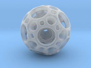 Dodecahedron Nested Sphere ( Large ) in Clear Ultra Fine Detail Plastic