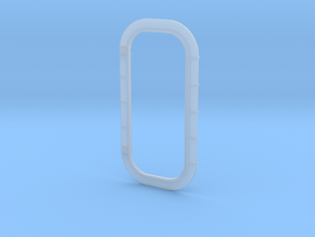 Frame 1 in Clear Ultra Fine Detail Plastic