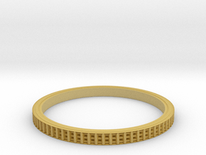 Bearing ring(Japan 20,USA 9.5～10,Britain S～T)  in Tan Fine Detail Plastic