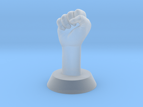 Revolution Fist in Clear Ultra Fine Detail Plastic