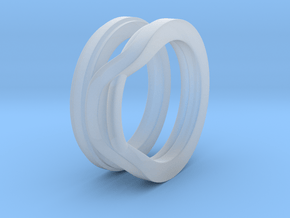 Balem's Ring1 - US-Size 2 1/2 (13.61 mm) in Clear Ultra Fine Detail Plastic
