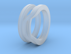 Balem's Ring1 - US-Size 3 1/2 (14.45 mm) in Clear Ultra Fine Detail Plastic