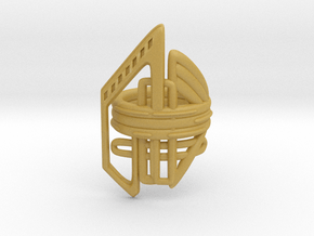 Balem's Ring2 - US-Size 4 (14.86 mm) in Tan Fine Detail Plastic