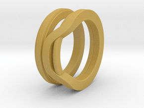 Balem's Ring1 - US-Size 4 1/2 (15.27 mm) in Tan Fine Detail Plastic