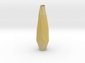 Vase (tall) in Tan Fine Detail Plastic