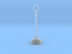 Domestic Plunger Sword in Clear Ultra Fine Detail Plastic