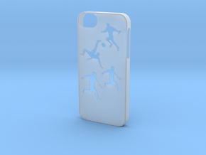 Iphone 5/5s soccer case in Clear Ultra Fine Detail Plastic