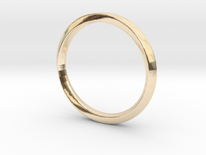 Mobius Ring Plain Size US 3.75 in Vermeil