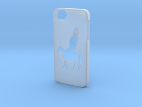 Iphone 5/5s pegasus case in Clear Ultra Fine Detail Plastic