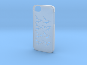 iphone 5/5s birds case in Clear Ultra Fine Detail Plastic