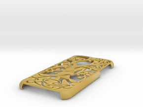 Iphone 6 cover "Tree of life" in Tan Fine Detail Plastic